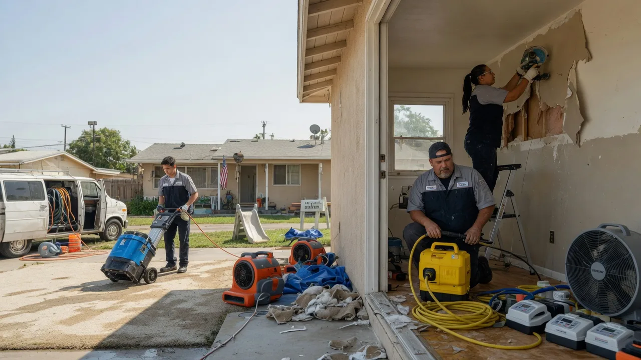 Water Damage Restoration in Temple, OK near me